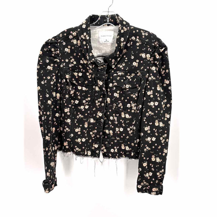 Size XL Celebrity Pink Black Denim Jacket