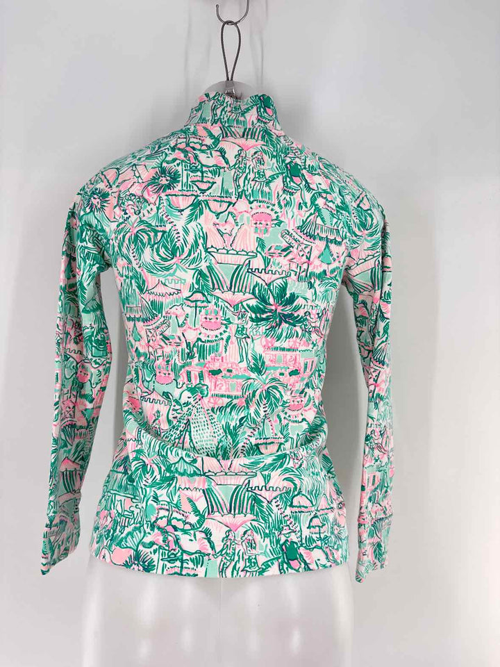 Size XS Lilly Pulitzer Green Sweater
