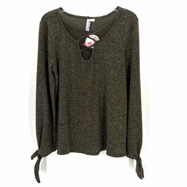 Size M ALYA Olive Sweater