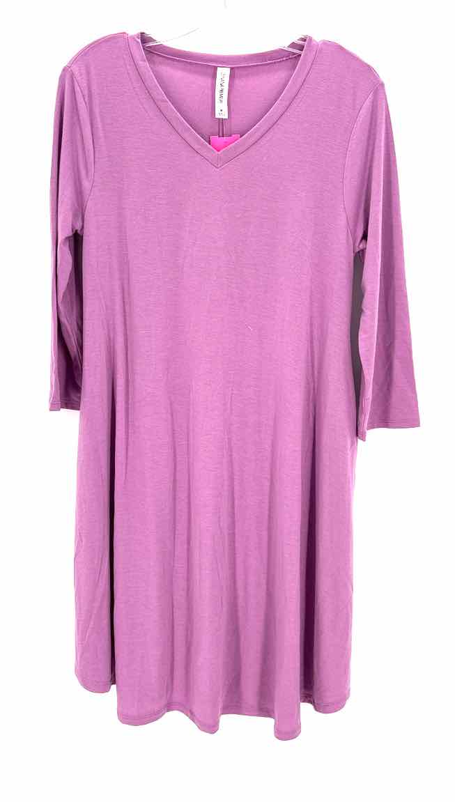 Size M ZENANA Lavender Dress