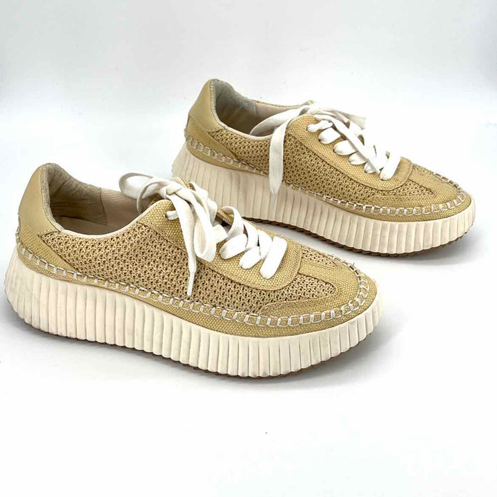 Shoe Size 9 Dolce Vita Tan Knit Sneakers