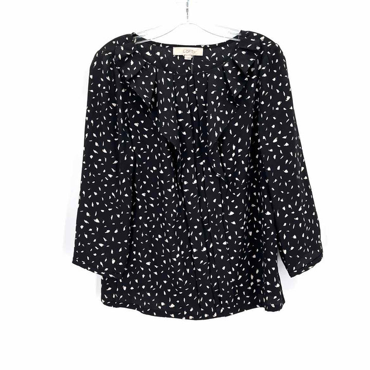 Size S LOFT Black Shirt