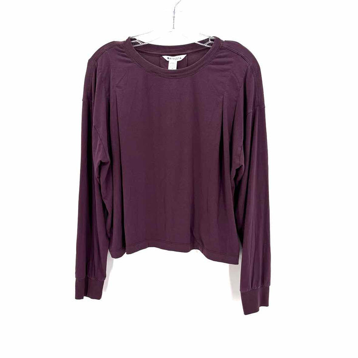 Size M Athleta Burgundy Shirt