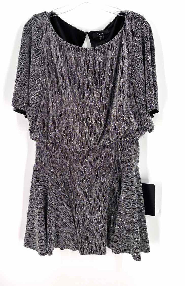Size XL LULUS Silver Dress