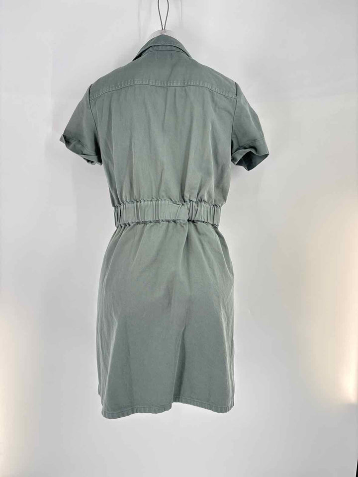 Size 10 J Crew Green Dress