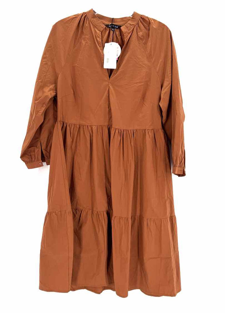 Size L Brown Dress