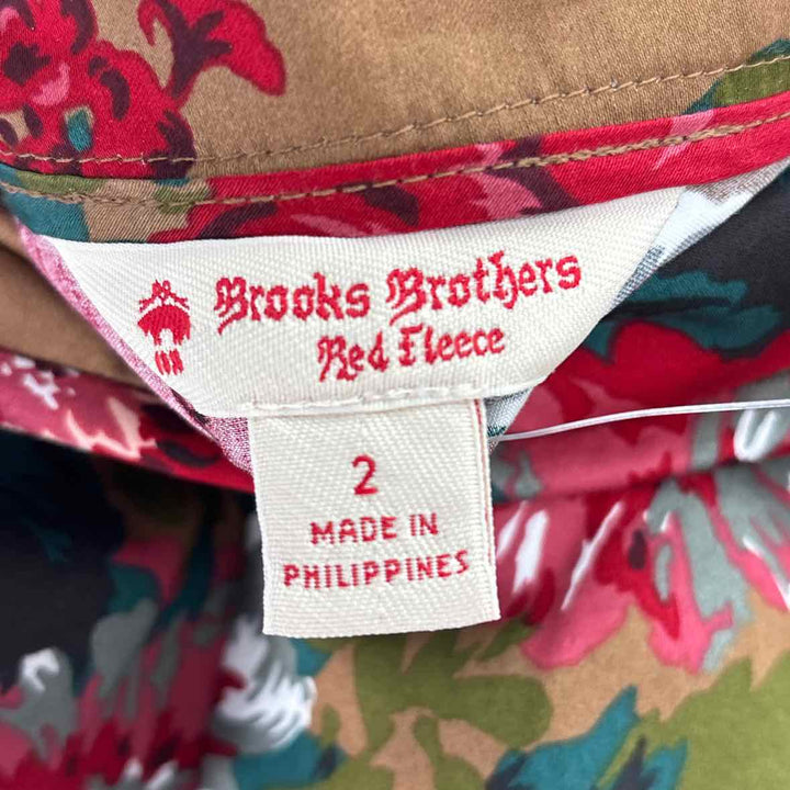 Size 2 Brooks Brothers Brown Shirt