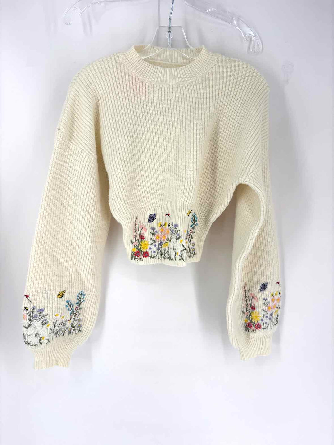 Size S COMMENSE Ivory Sweater