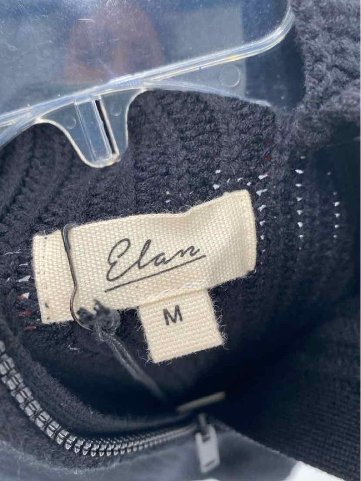 Size M ELAN Black Sweater
