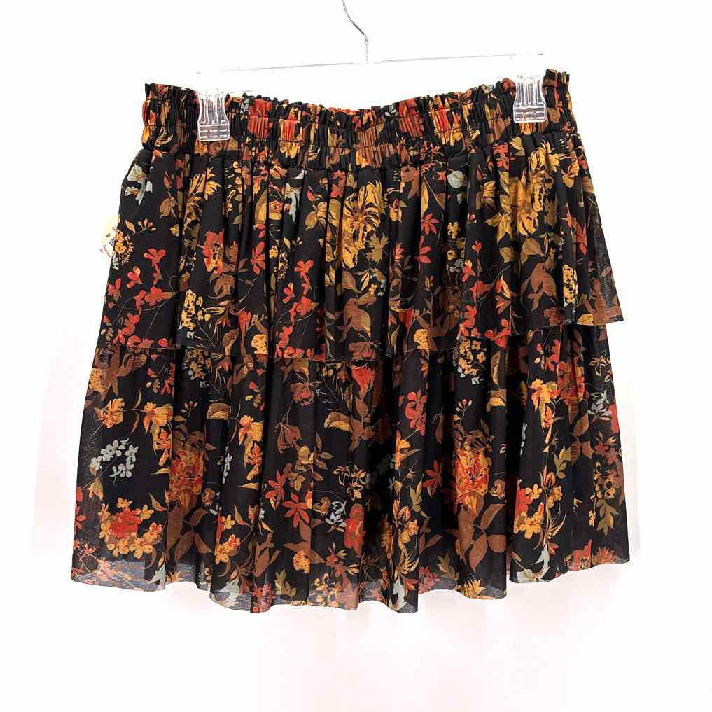 Size XL CHELSEA & VIOLET Black Mesh Skirt