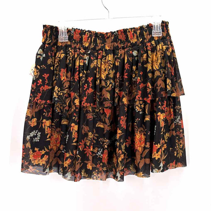 Size XL CHELSEA & VIOLET Black Mesh Skirt
