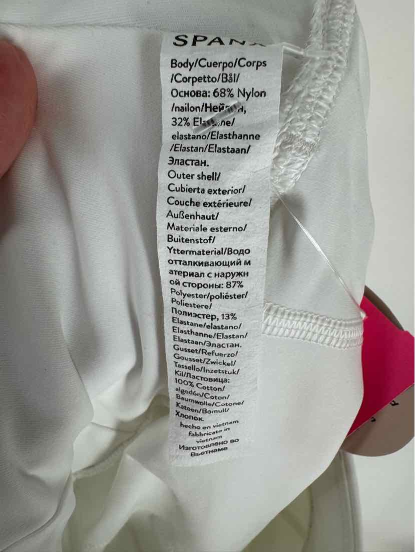 Size M SPANX White Skirt