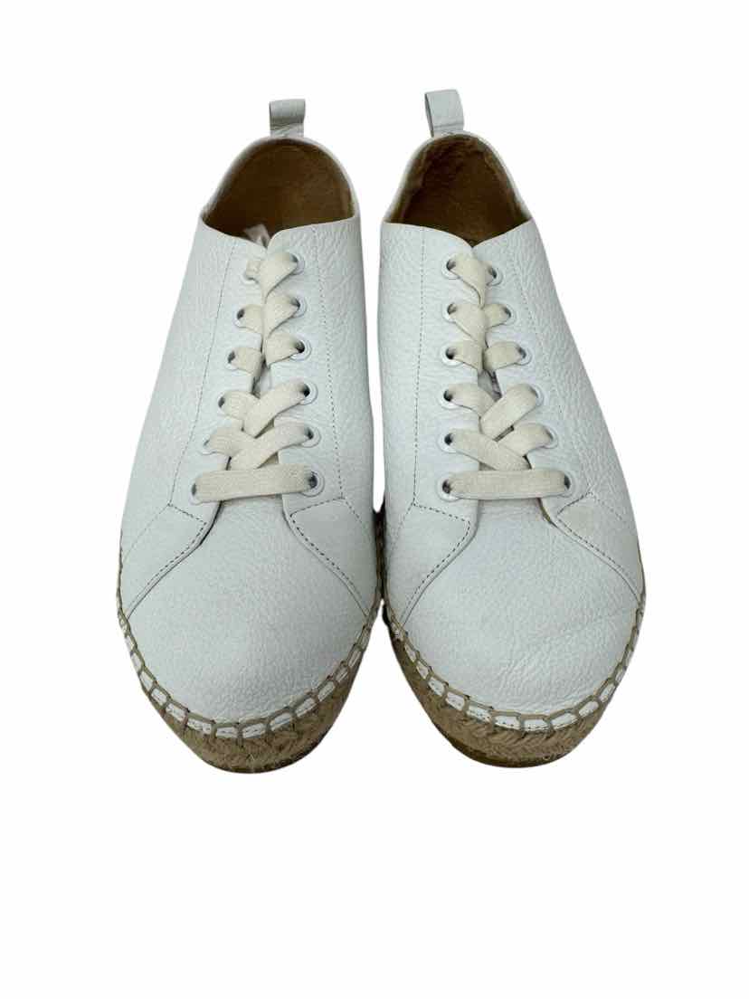 Shoe Size 9 LAFAYETTE White Leather Sneakers