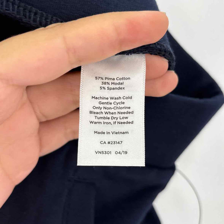 Size L Talbots Navy Pants