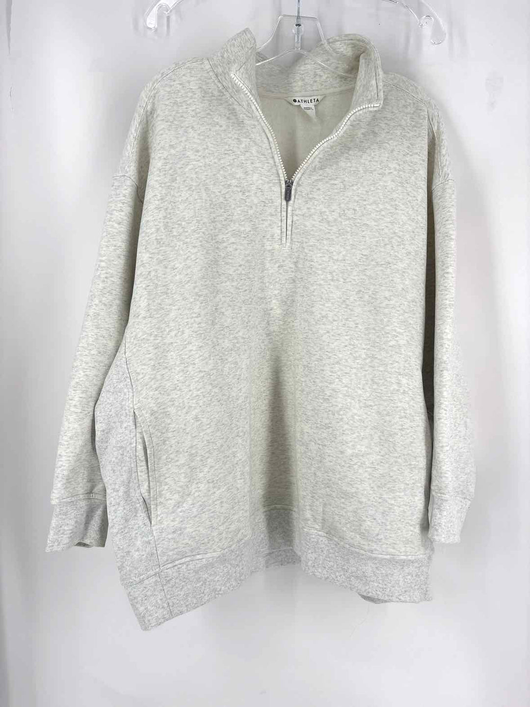 Size 1X Athleta Gray Sweater