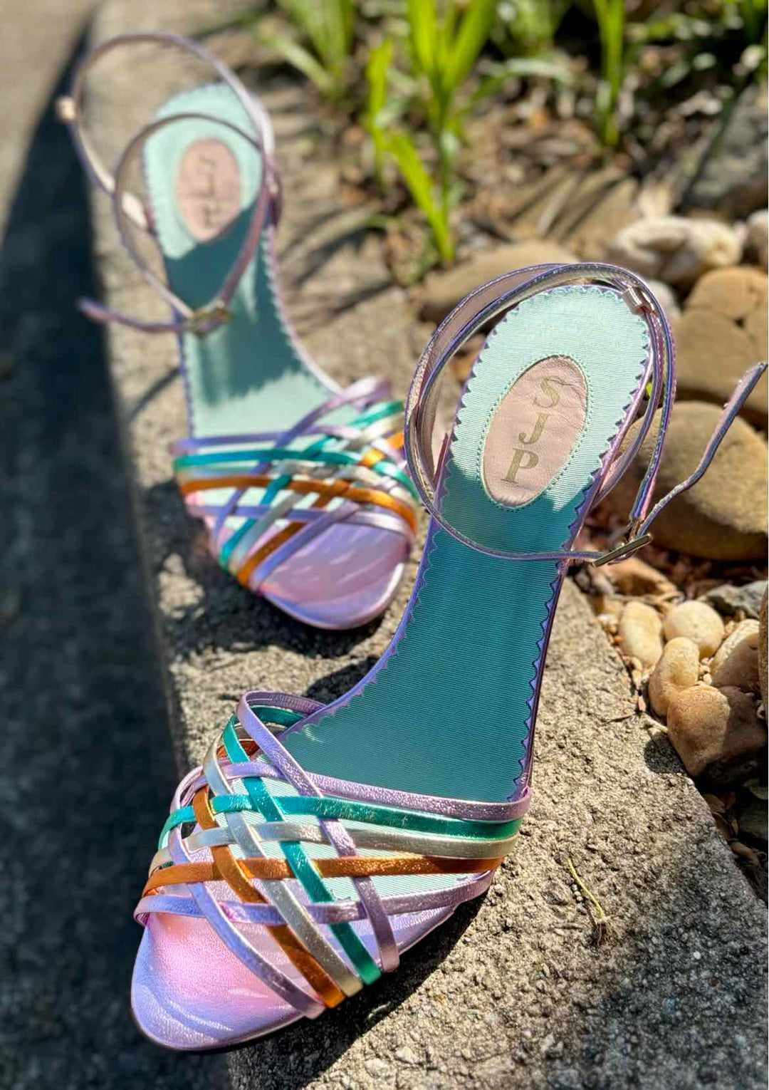 Shoe Size 42 Multi-Color Sandals