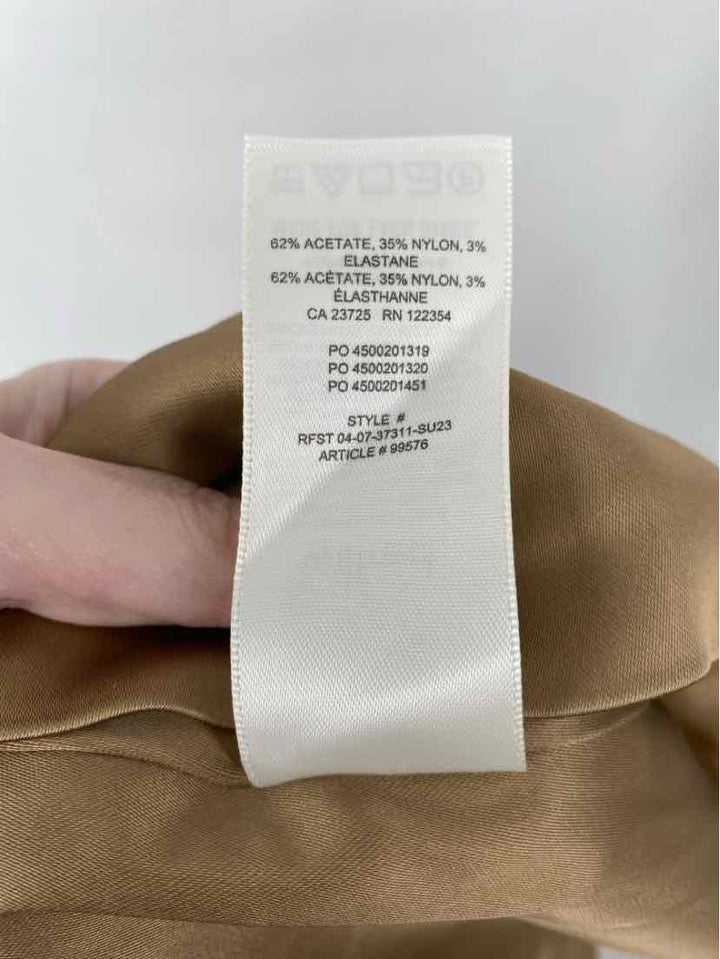 Size 10 WILFRED Gold Skirt