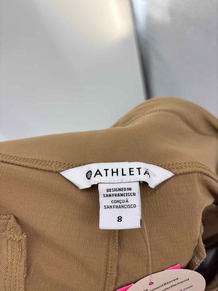 Size 8 Athleta Tan Pants