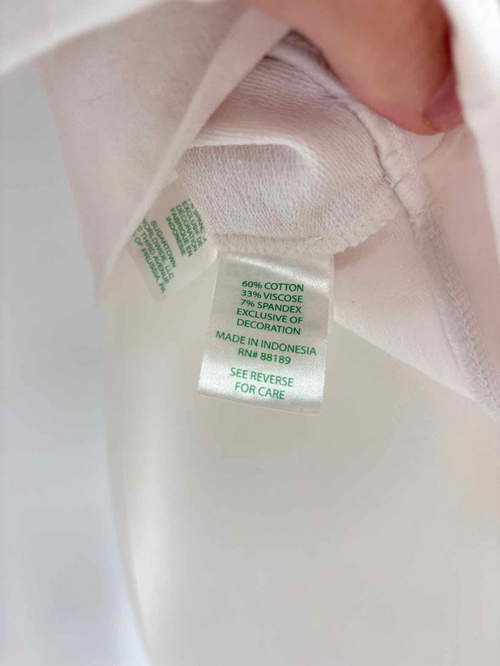 Size L Lilly Pulitzer White Sweater