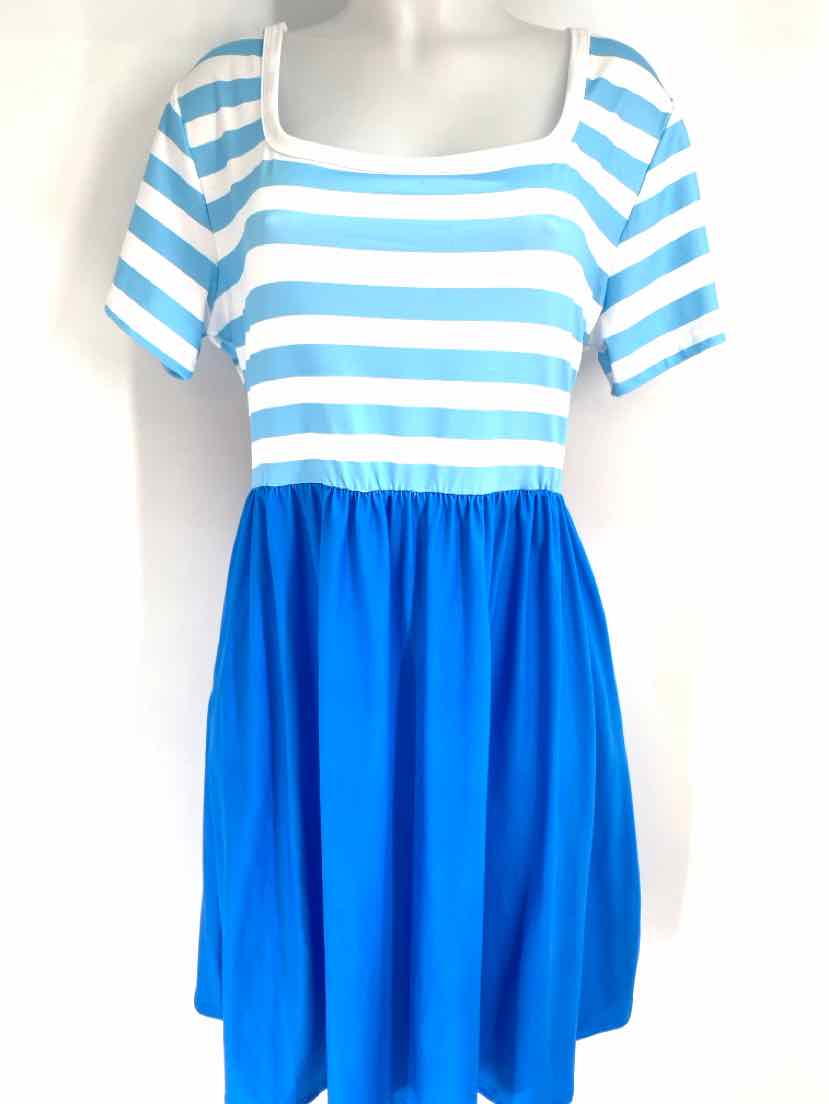 Size L Blue Dress