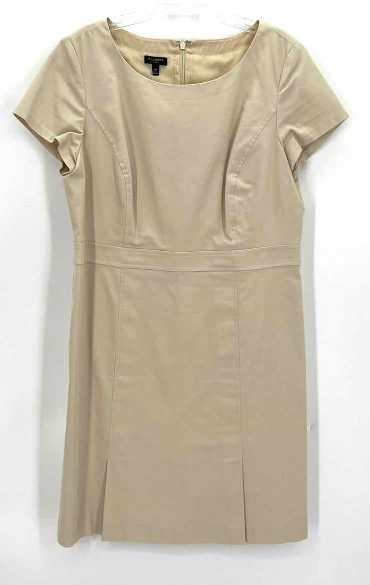 Size 14 Talbots Tan Dress