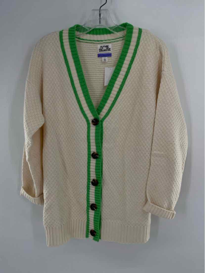 Size S Ivory Knit Cardigan