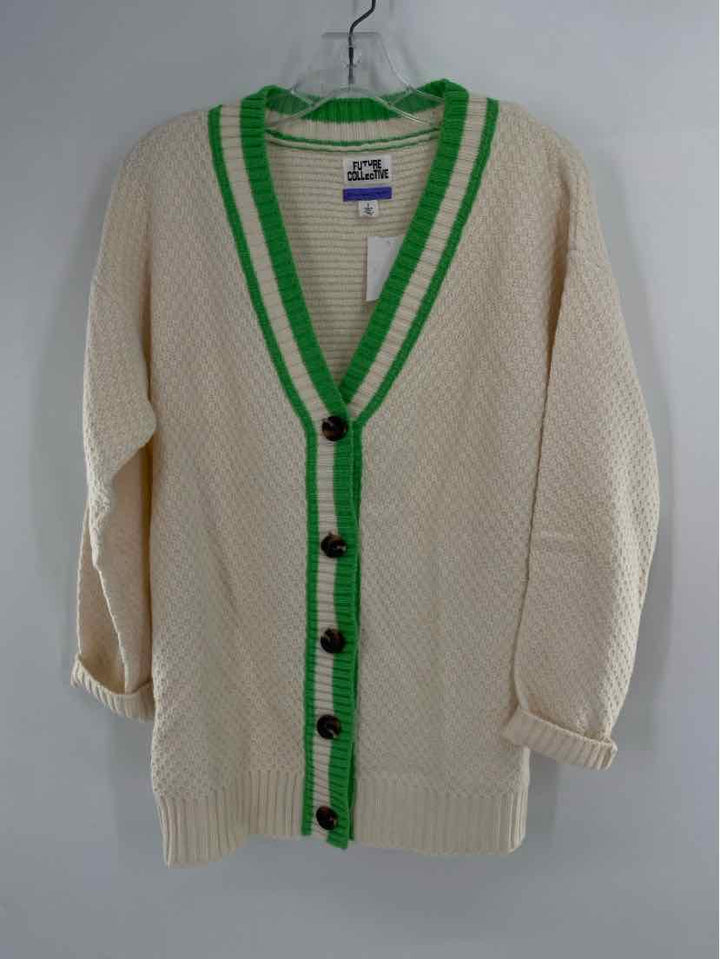 Size S Ivory Knit Cardigan