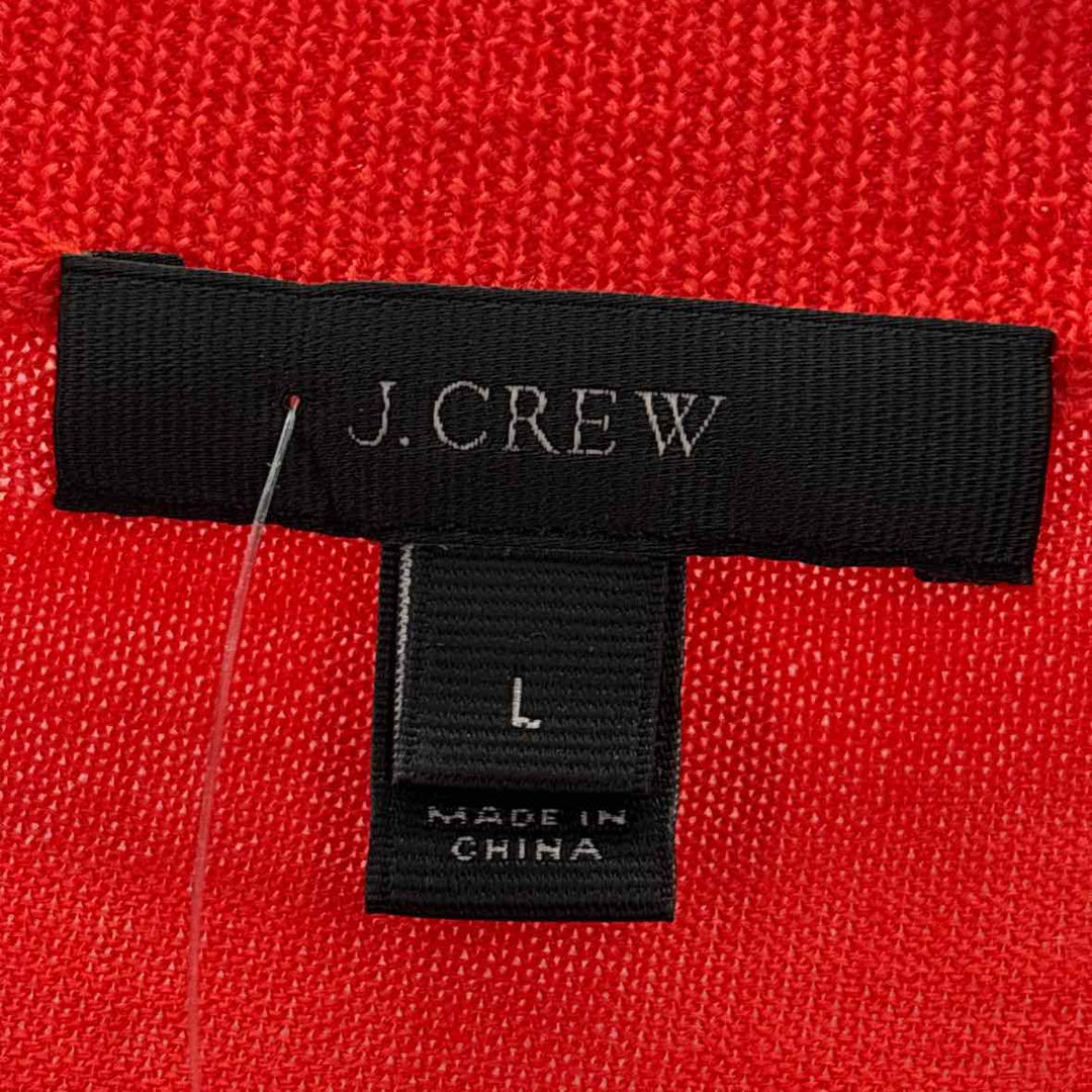 Size L J Crew Red Sweater