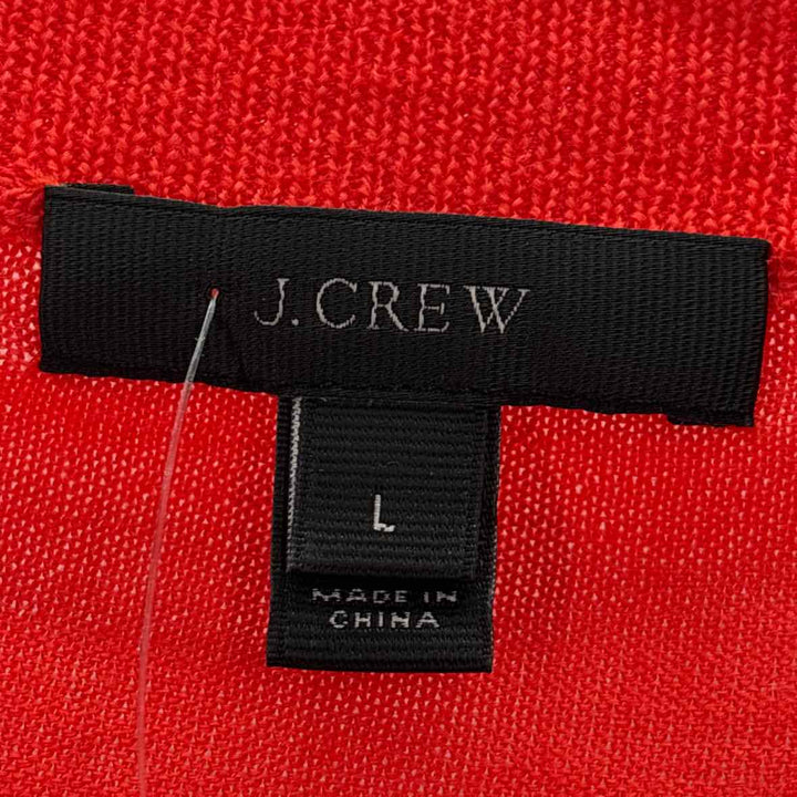 Size L J Crew Red Sweater