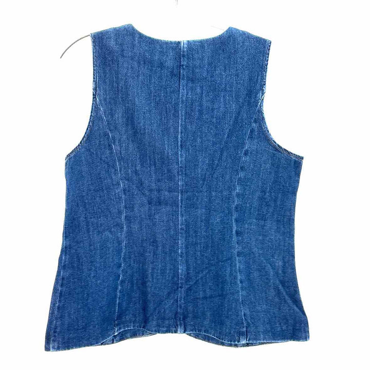 Size 10 J Crew Denim Vest