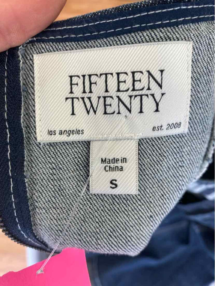 Size S FIFTEEN TWENTY Denim Dress