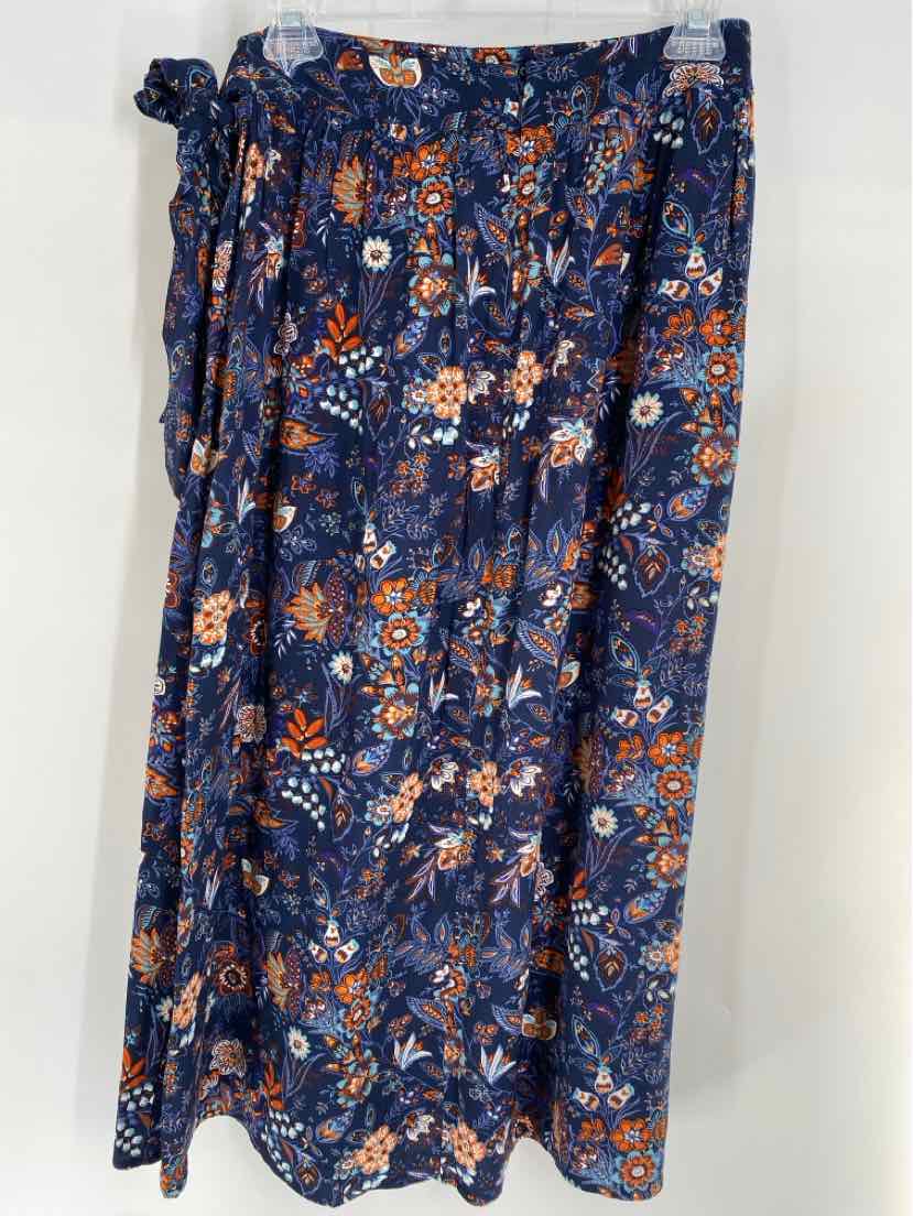 Size 0 LOFT Navy Skirt