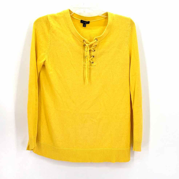 Size XS Talbots Yellow Knit Sweater