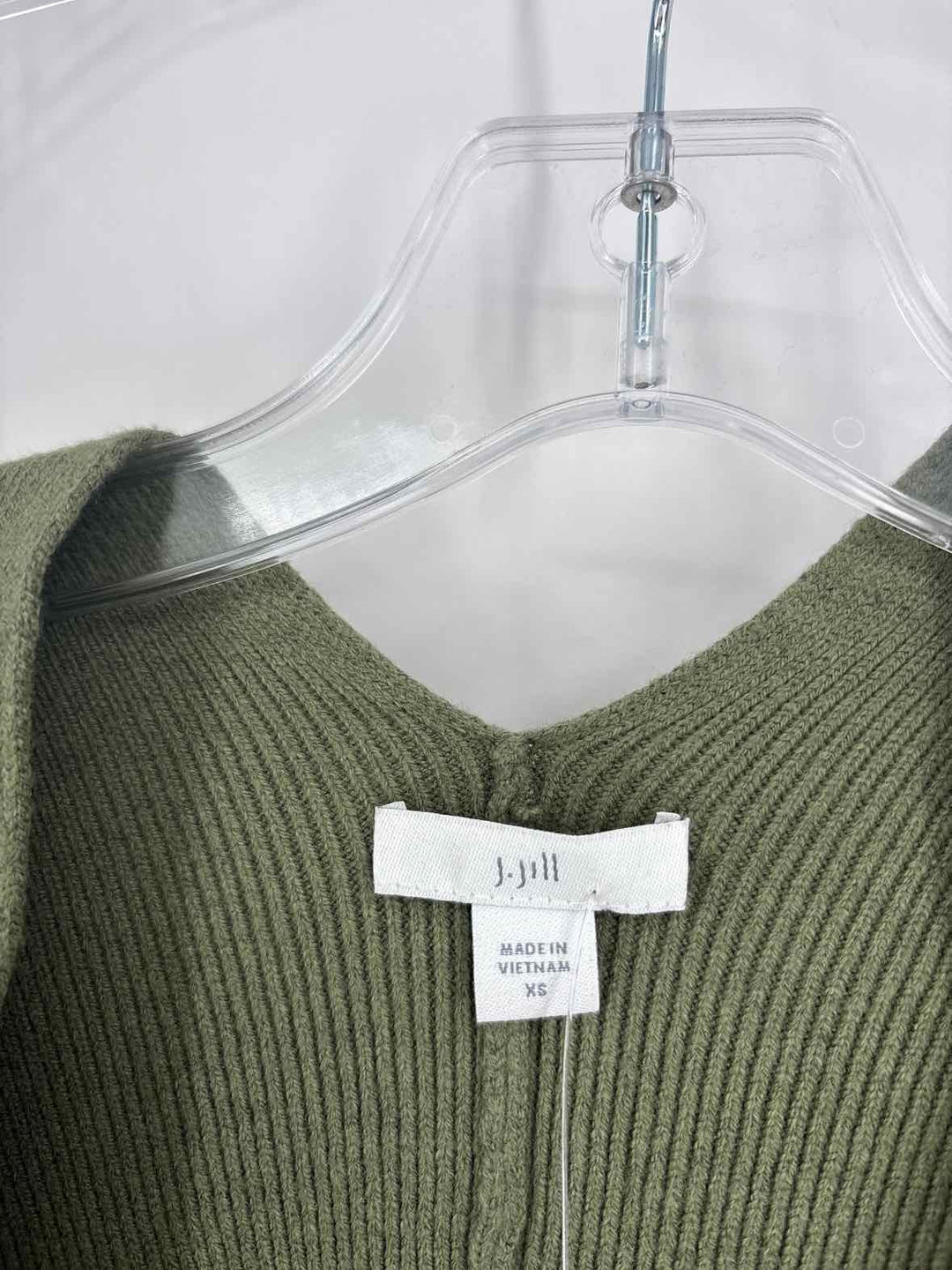 Size XS J JILL Green Sweater