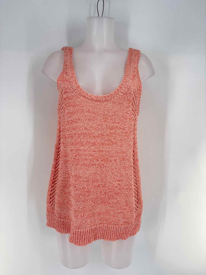 Size M LILLA P Orange Shirt