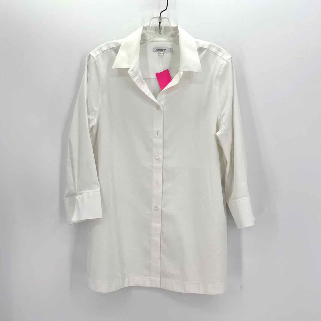 Size M Chico's White Shirt