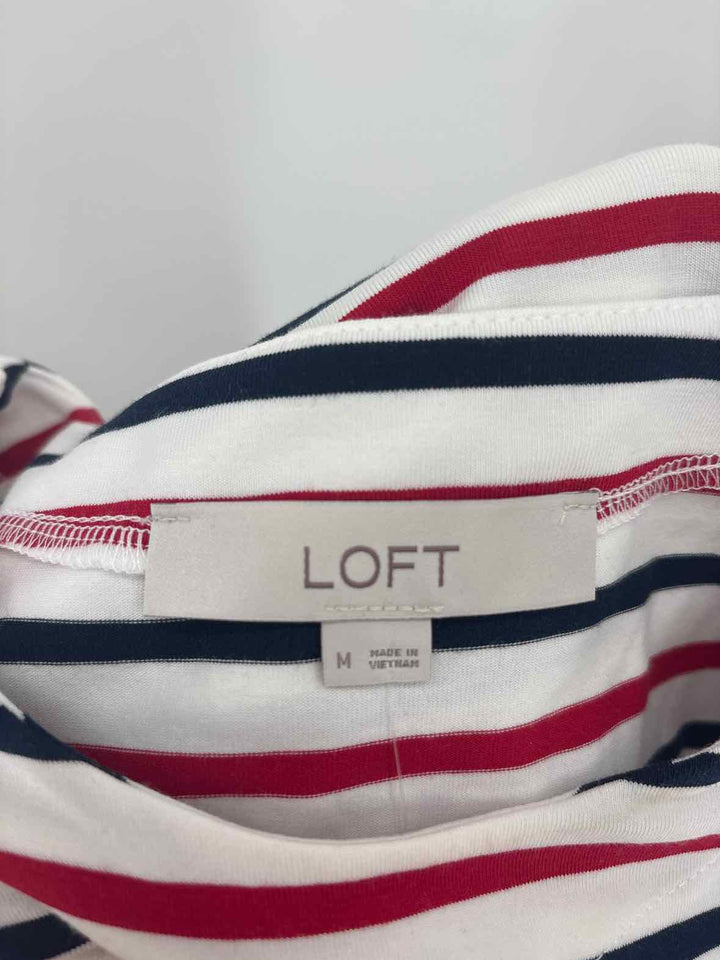 Size M LOFT White Dress