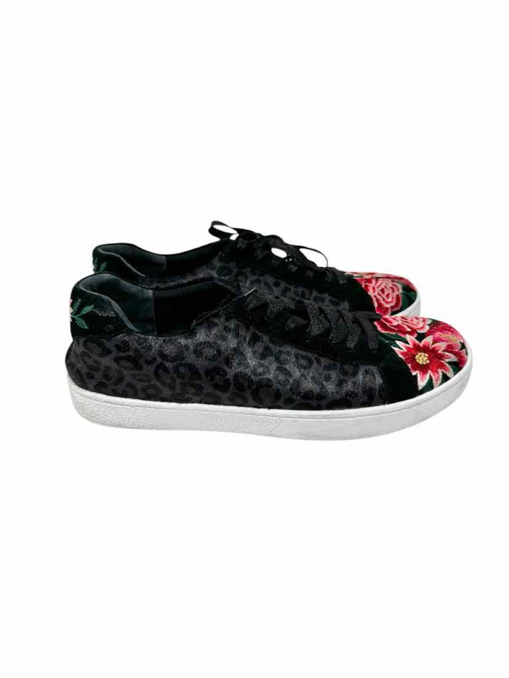 Shoe Size 9.5 Johnny Was Black Sneakers
