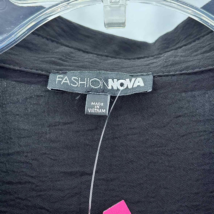 Size 1X FASHION NOVA Black Pants