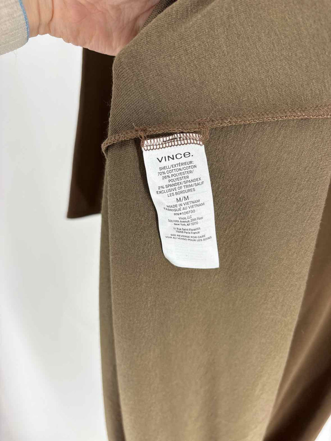 Size M VINCE Brown Dress