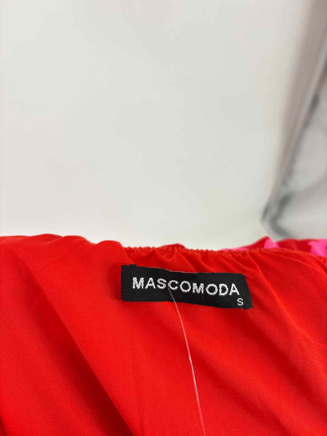 Size S Red Print Shirt