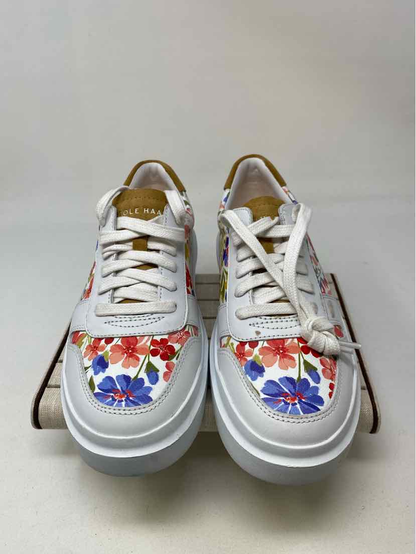 Shoe Size 7.5 Cole Haan White Print Sneakers