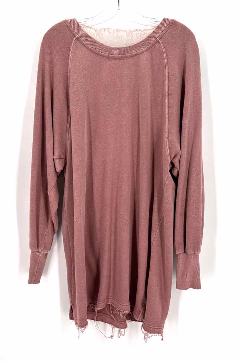 Size S FREE PEOPLE Mauve Shirt