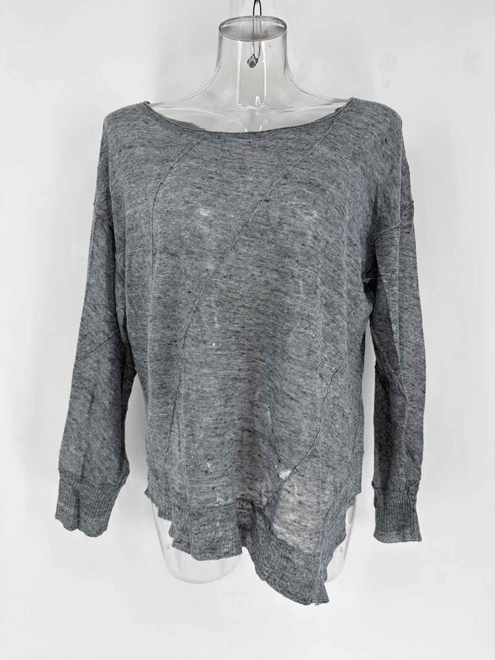 Size M Eileen Fisher Gray Sweater