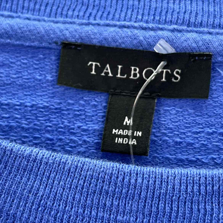 Size M Talbots Blue Sweater