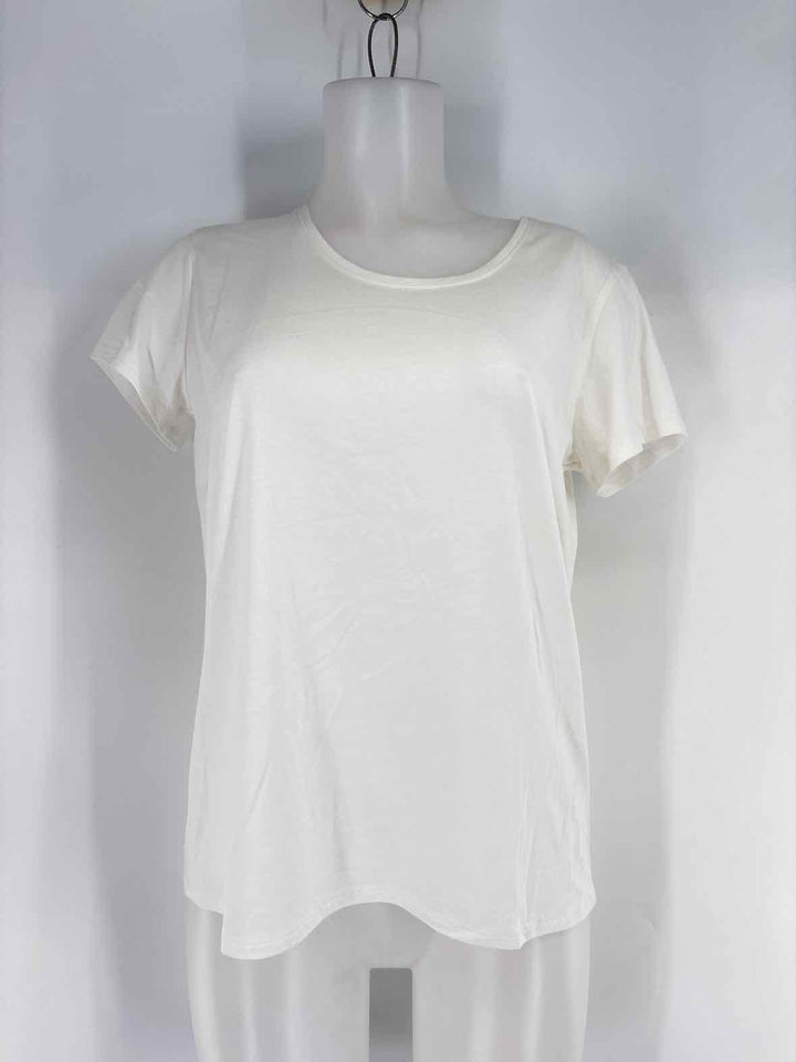 Size M GARNET HILL White Cotton Shirt