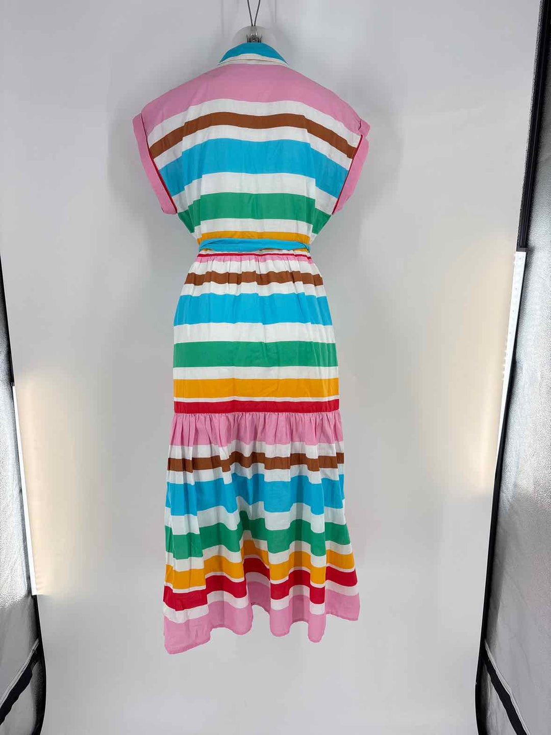 Size 8 J Crew Multi-Color Dress