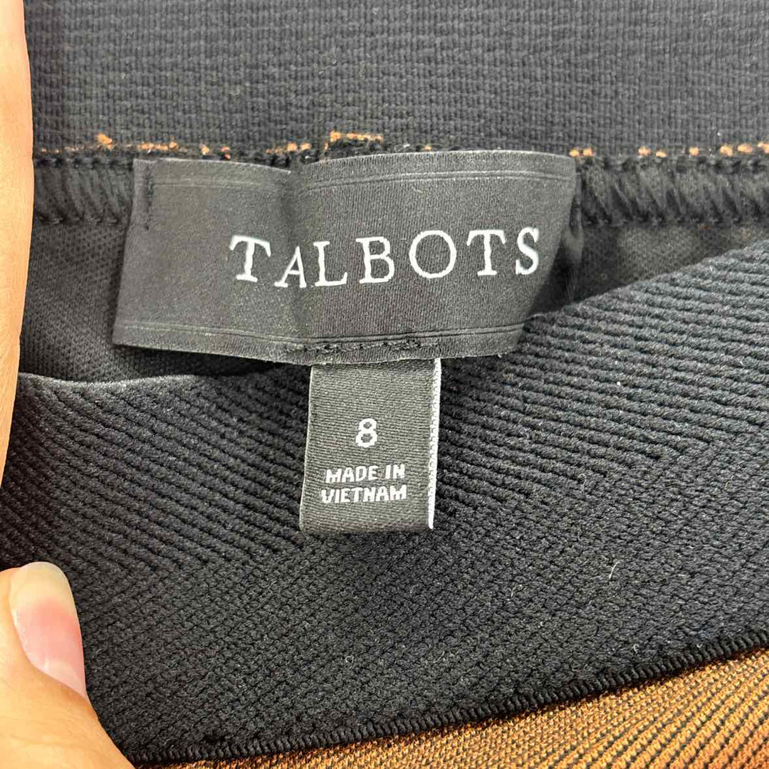 Size 8 Talbots Camel Knit Pants