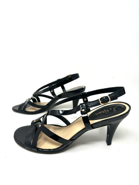 Shoe Size 10 Cole Haan Black PATENT Sandals