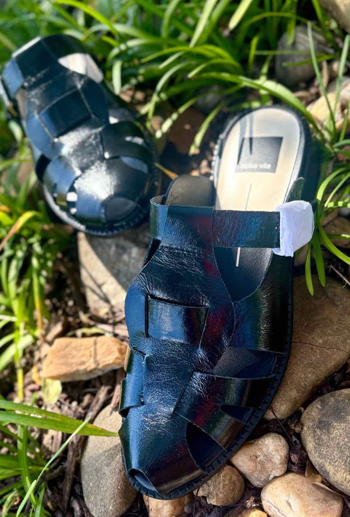 Shoe Size 9 Dolce Vita Black PATENT Sandals